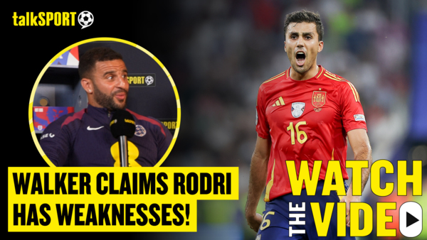 Kyle Walker reveals that his Manchester City teammate Rodri has weaknesses