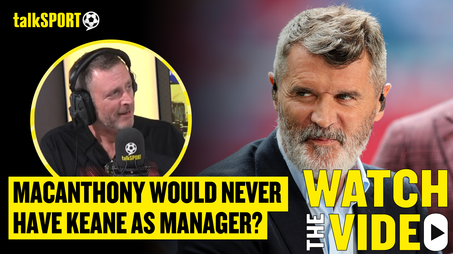 Darragh MacAnthony claims he would never consider Roy Keane to be the Peterborough manager